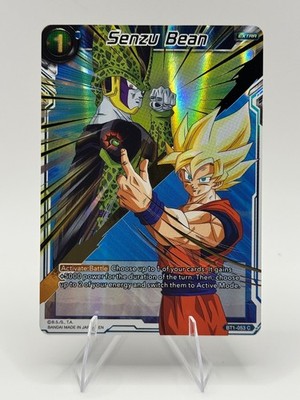 Senzu Bean (Gold Stamped) Foil Common Mythic Booster BT1-053 NM