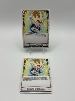 Dragon Ball Super Results of Training FS08-15 x2 Playset Common DBS Card Game
