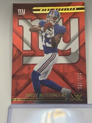 2018 Panini XR #53 Odell Beckham Jr. Red #/299