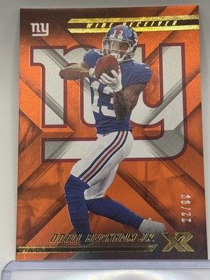 2018 Panini XR #53 Odell Beckham Jr. Orange #/99