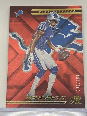 2018 Panini XR #65 Marvin Jones Jr. Red #/299