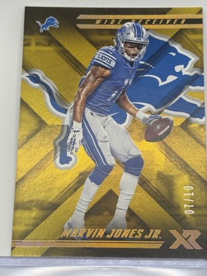 2018 Panini XR #65 Marvin Jones Jr. Gold #/10