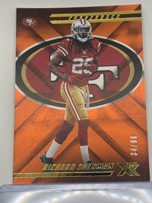 2018 Panini XR #97 Richard Sherman Orange #/99