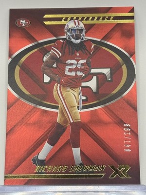 2018 Panini XR #97 Richard Sherman Red #/299