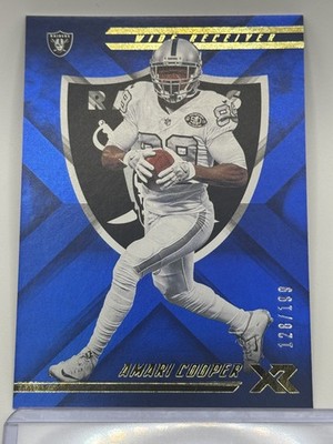 2018 Panini XR #47 Amari Cooper Blue #/199