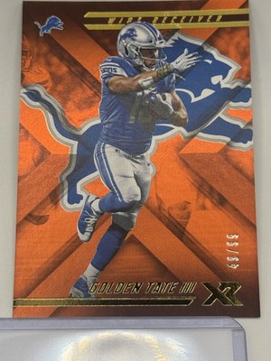 2018 Panini XR #66 Golden Tate III Orange #/99