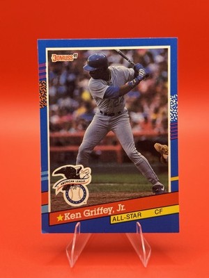 1991 Donruss Ken Griffey Jr All-Star #49 Error Card (No Dot after Inc.) HOF