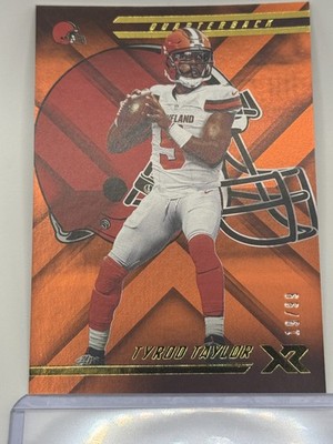 2018 Panini XR #19 Tyrod Taylor Orange #/99