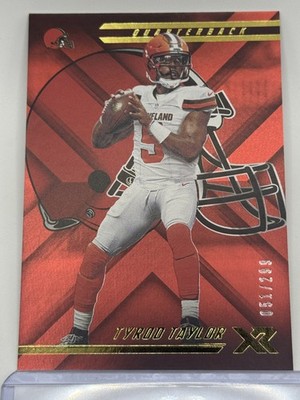 2018 Panini XR #19 Tyrod Taylor Red #/299