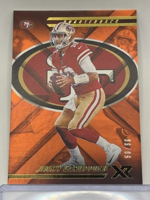 2018 Panini XR #95 Jimmy Garoppolo Orange #/99