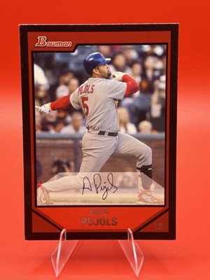 2007 Bowman - Albert Pujols #175 Orange /250