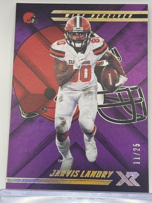 2018 Panini XR #20 Jarvis Landry Purple #/25