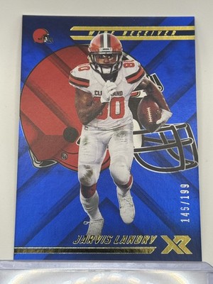 2018 Panini XR #20 Jarvis Landry Blue #/199