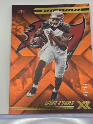 2018 Panini XR #84 Mike Evans Orange #/99