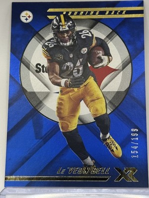 2018 Panini XR #24 Le’Veon Bell Blue #/199