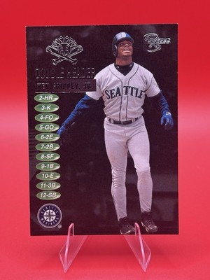 1-1998 SKYBOX DUGOUT ACCESS DOUBLE HEADER GAME KEN GRIFFEY JR MARINERS CARD#8DH
