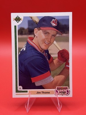 1991 Upper Deck Final Baseball Jim Thome RC #17F HOF Factory Set Break NM