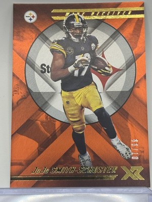 2018 Panini XR #25 JuJu Smith-Schuster Orange #/99