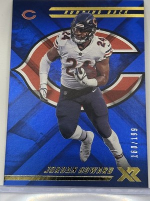 2018 Panini XR #62 Jordan Howard Blue #/199