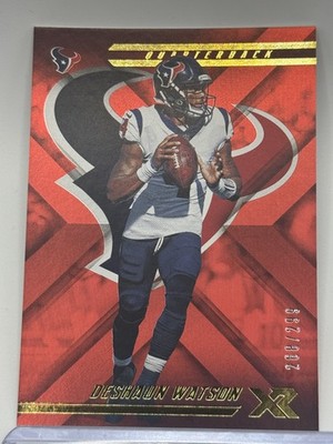 2018 Panini XR #26 Deshaun Watson Orange #/99