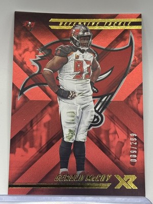 2018 Panini XR #85 Gerald McCoy Red #/299
