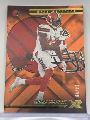 2018 Panini XR #21 Josh Gordon Orange #/99