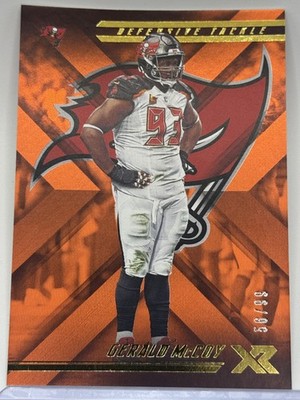 2018 Panini XR #85 Gerald McCoy Orange #/99