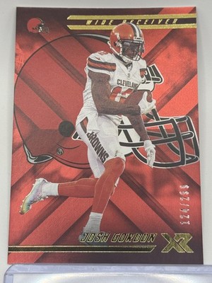 2018 Panini XR #21 Josh Gordon Red #/299