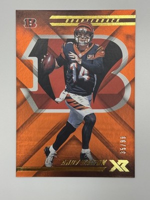 2018 Panini XR #16 Andy Dalton Orange #/99