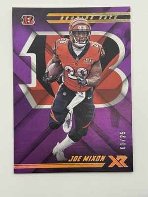 2018 Panini XR #18 Joe Mixon Purple #/25