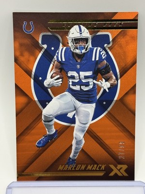 2020 Panini Legacy #31 Marlon Mack Orange #/199