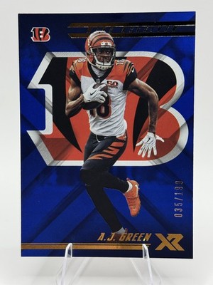 2018 Panini XR #17 A.J. Green Blue #/199