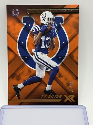 2018 Panini XR #30 T.Y. Hilton Orange #/99