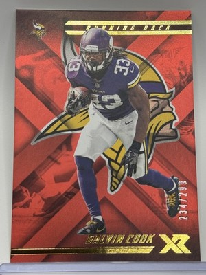2018 Panini XR #72 Dalvin Cook Red #/299