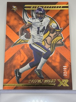 2018 Panini XR #99 Stefon Diggs Orange #/99