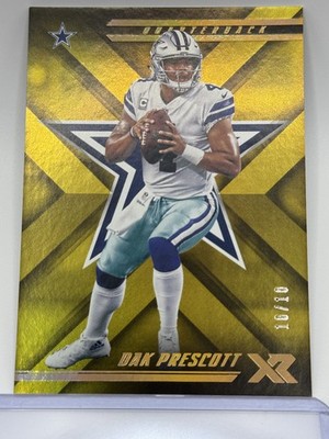 2024 Panini Obsidian #49 Dak Prescott Gold #/10
