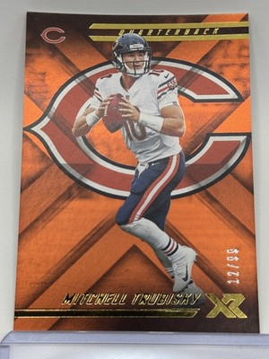 2018 Panini XR #61 Mitchell Trubisky Orange #/99