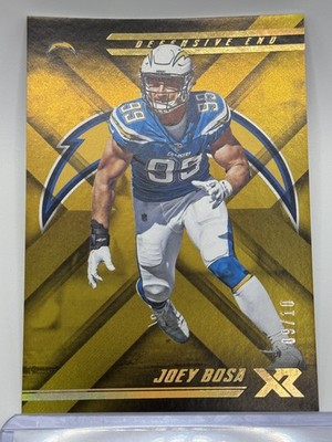 2018 Panini XR #44 Joey Bosa Autographs Gold #/5