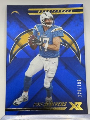 2018 Panini XR #41 Philip Rivers Blue #/199