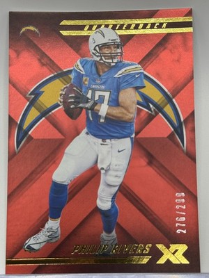 2018 Panini XR #41 Philip Rivers Red #/299