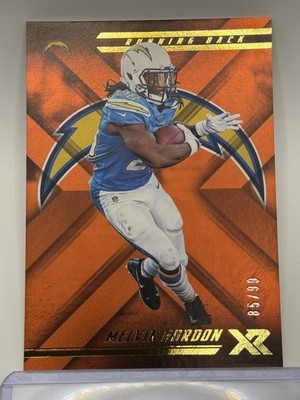2018 Panini XR #42 Melvin Gordon Orange #/99