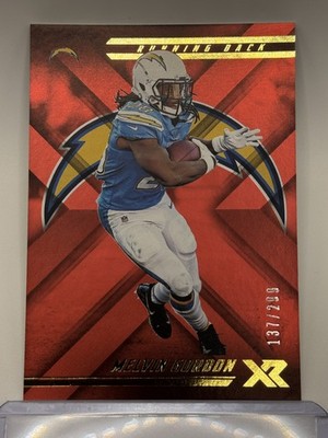 2018 Panini XR #42 Melvin Gordon Red #/299