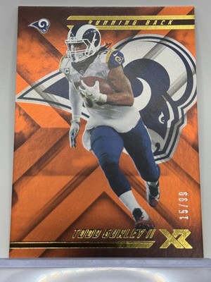 2018 Panini XR #90 Todd Gurley II Orange #/99