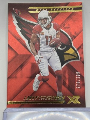 2018 Panini XR #88 Larry Fitzgerald Red #/299