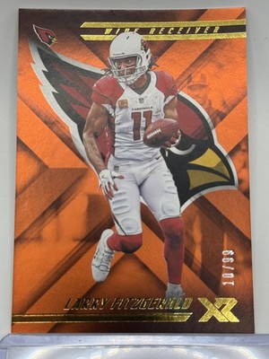 2018 Panini XR #88 Larry Fitzgerald Orange #/99