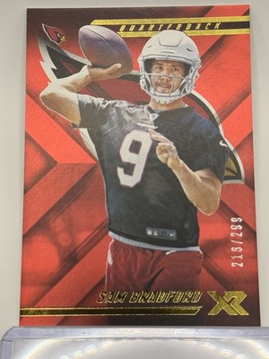 2018 Panini XR #86 Sam Bradford Red #/299