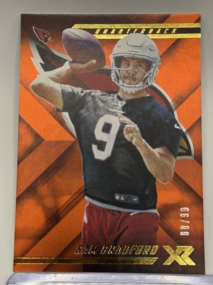 2018 Panini XR #86 Sam Bradford Orange #/99