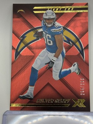 2018 Panini XR #43 Hunter Henry Red #/299