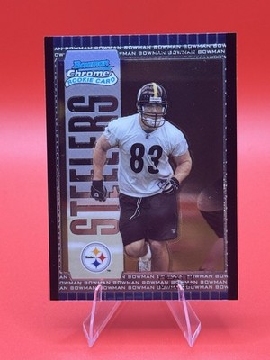 2005 BOWMAN CHROME FOOTBALL RC HEATH MILLER PITTSBURGH STEELERS ROOKIE z6807