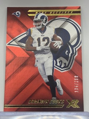 2018 Panini XR #91 Brandin Cooks Red #/299